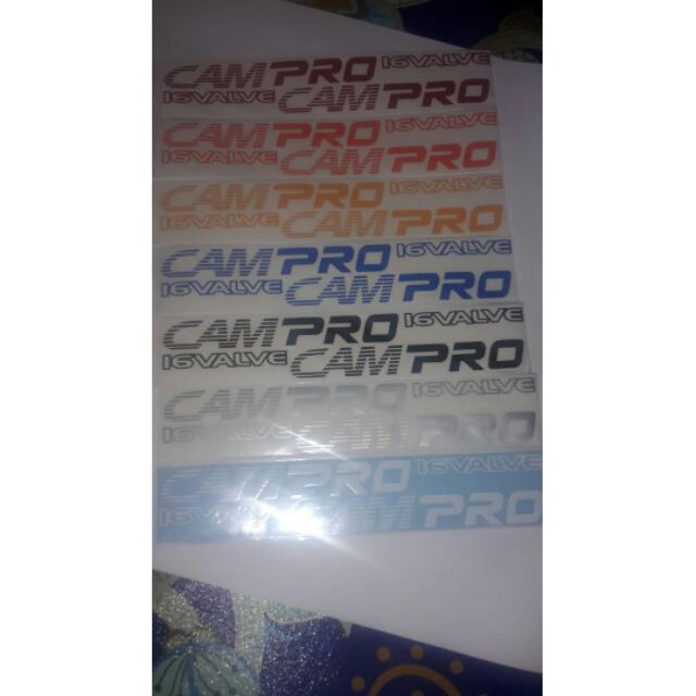 Sticker pintu Campro 16Valve | Shopee Malaysia