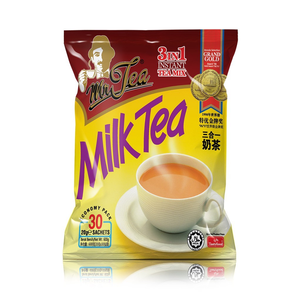 MR TEA | 3 in 1 Instant Tea MIx (20g x 30sachets) 【HALAL】 | Shopee Malaysia
