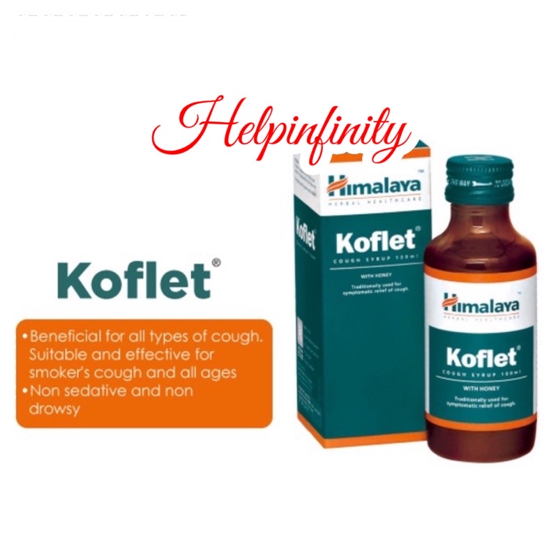 Himalaya Diakof Cough Linctus 100ml ( NO ADDED Sugar) / Himalaya Koflet