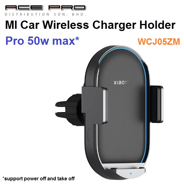 Xiaomi Mi Wireless Charger Car Holder 10W / 20W / 50W Max - Sensor Auto  Clamp Mount Fast Charging Car Charger | Shopee Malaysia