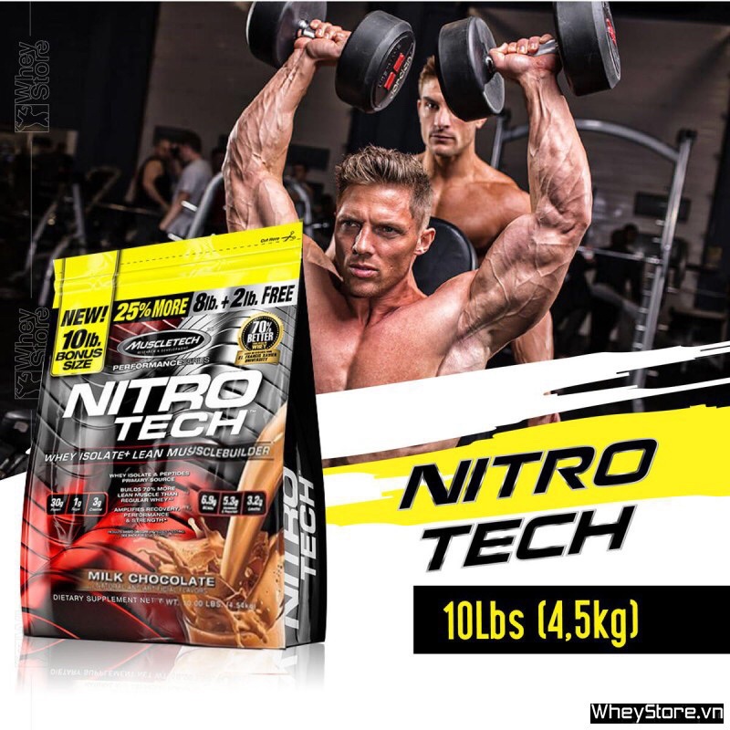 MUSCLETECH (NEW) NitroTech Performance Series 10lbs | Shopee Malaysia