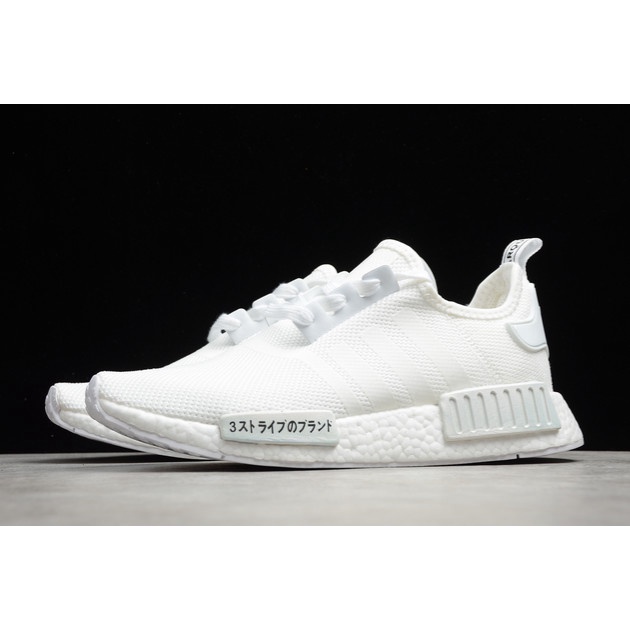 Adidas Originals NMD R1.V2 Japan Triple White Men s And Women s Unisex Sport Running Shoes Premium