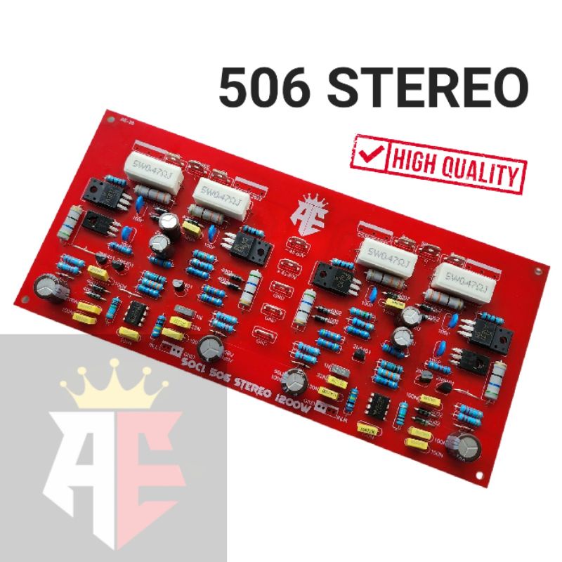 1200w Stereo 1200W Power Amplifier Driver Kit AE38 Shopee Malaysia