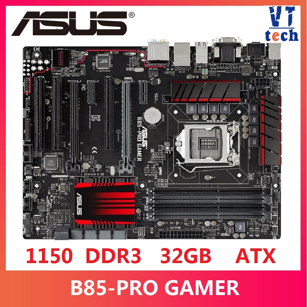 original motherboard B85-PRO GAMER LGA1150 DDR3 32GB USB3.0 for I3 I5 ...