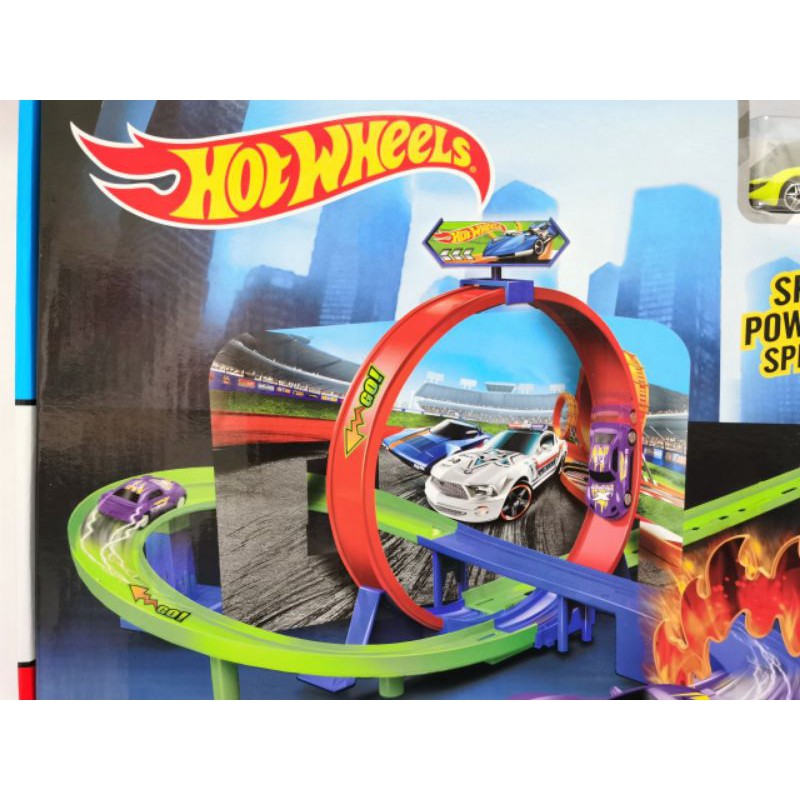(READY STOCK) HOT WHEELS LAUNCH LOOP WIN,RODA PANAS | Shopee Malaysia