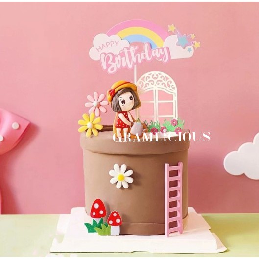 READY STOCK - Mini Ladder Cake Topper (1pc) | Shopee Malaysia