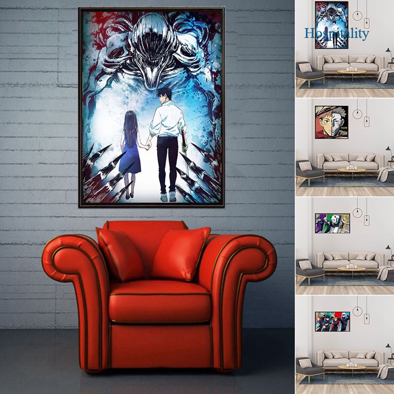 Jujutsu Kaisen HD Wall Poster New Anime Scroll Poster Room Decor Wall ...