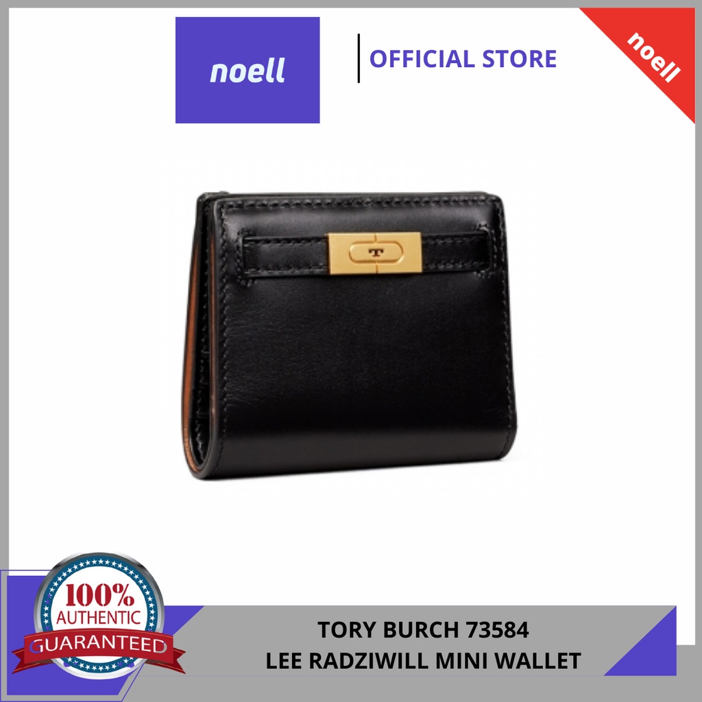 100 Original Ready Stock Tory Burch 73584 Lee Radziwill Mini Wallet Shopee Malaysia