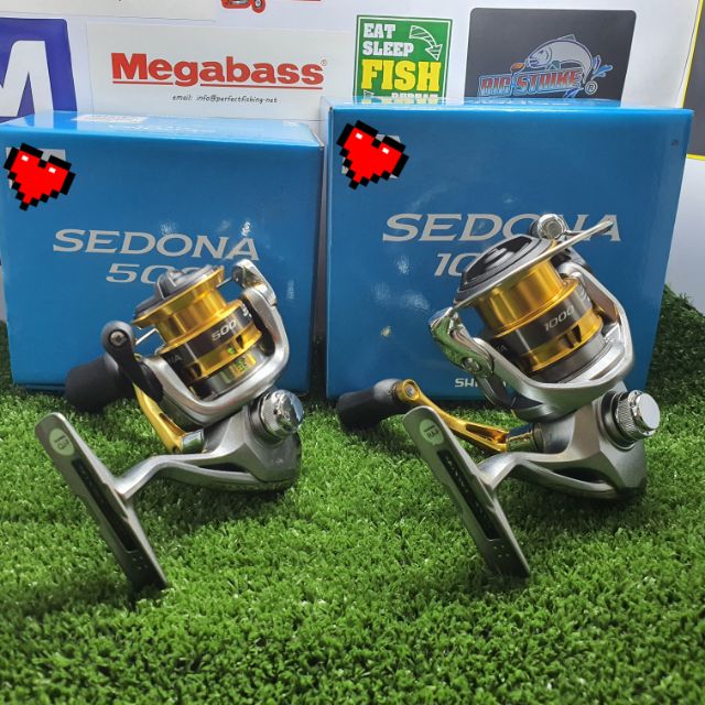 Shimano Sedona 500/1000 Ultra Light Reel (1 Year Warranty Malaysia)