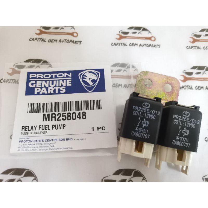 ORIGINAL FUEL PUMP RELAY SET PROTON WIRA SATRIA ARENA WAJA AND WAJA CPS ( 1PAIR ) Shopee Malaysia