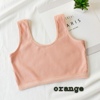 Teenage Girl Training Bra Cotton Bra Top Skin-Friendly Sports Bra