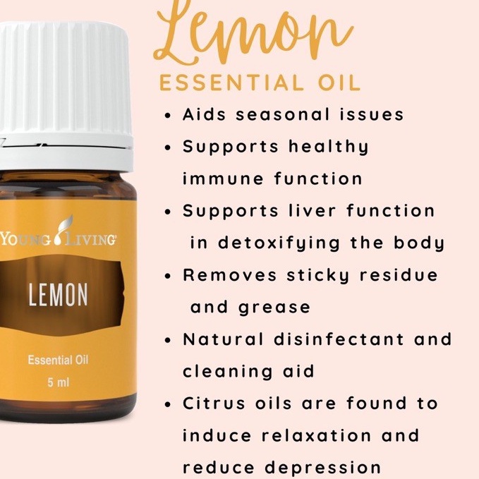 Lemon Essential Oil  Young Living Essential Oils