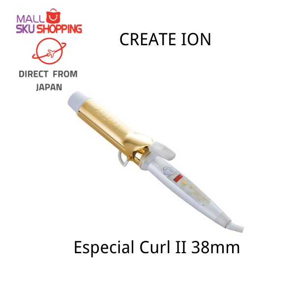 Direct from Japan】Afloat Create ion Iron Especial Curl II 38mm