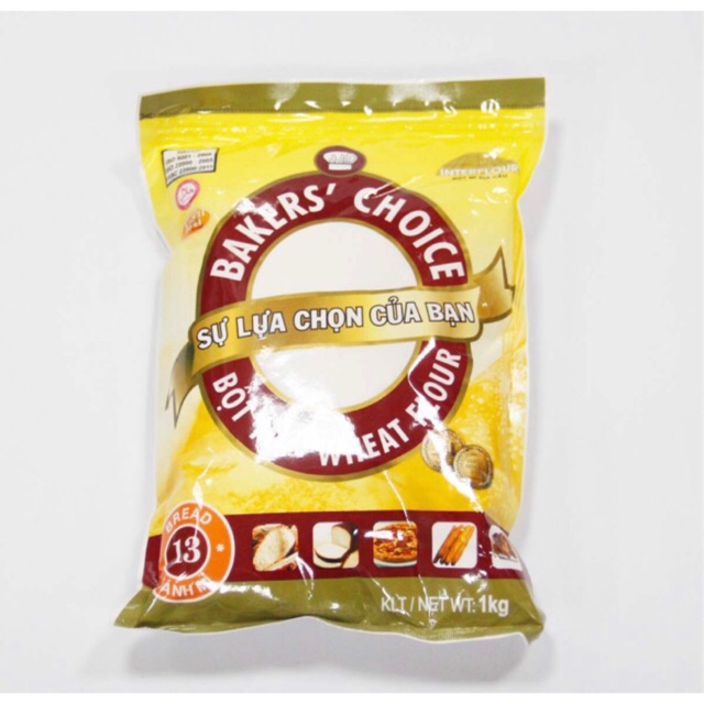 1kg Bakers' Choice flour No. 13 (bread flour) Shopee Malaysia