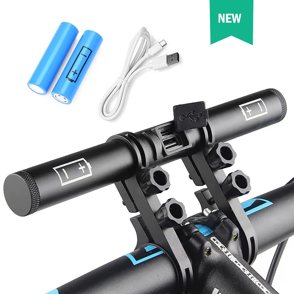 Bike Handlebar Extender USB Bicycle Handlebar Extension Mount bike MTB  Electric Scooter Accessories Carbon Aluminum Bar