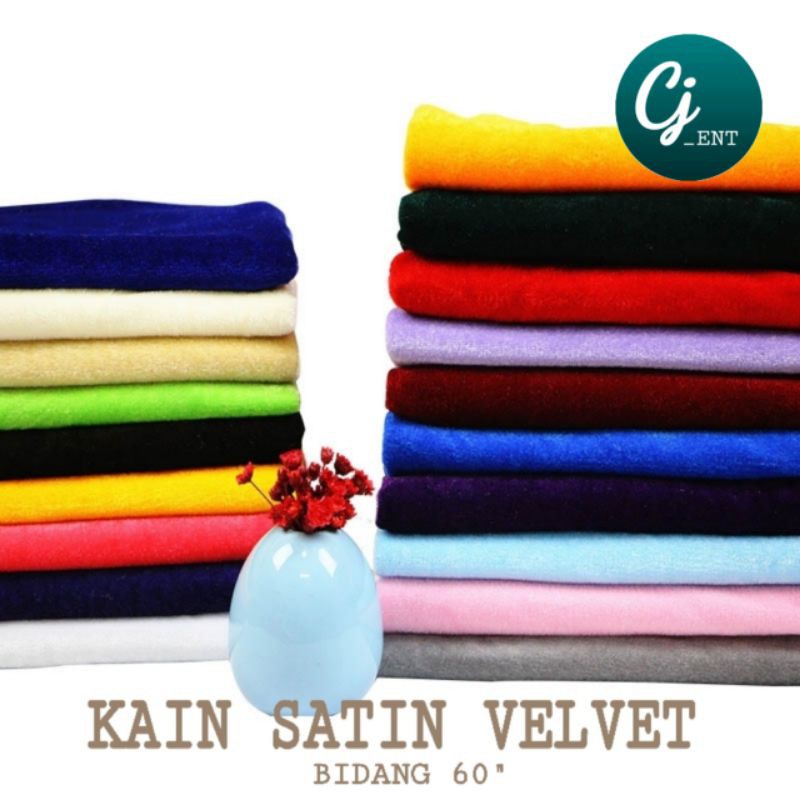 💥READY STOCK💥 Kain Baldu Satin Velvet 68