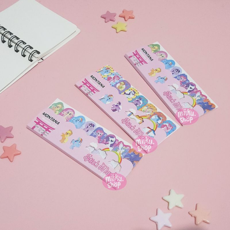Paper LIMITER / STICKY NOTES LITTLE PONY CHARACTER | Shopee Malaysia