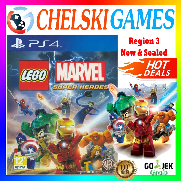 Lego marvel super discount heroes 3 ps4