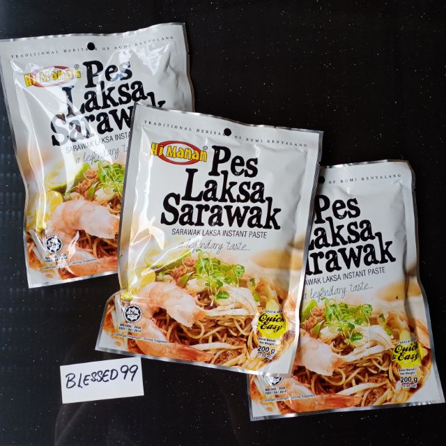 Hj Mananready Stokhaji Manan Pes Laksa Sarawak G Halal Shopee