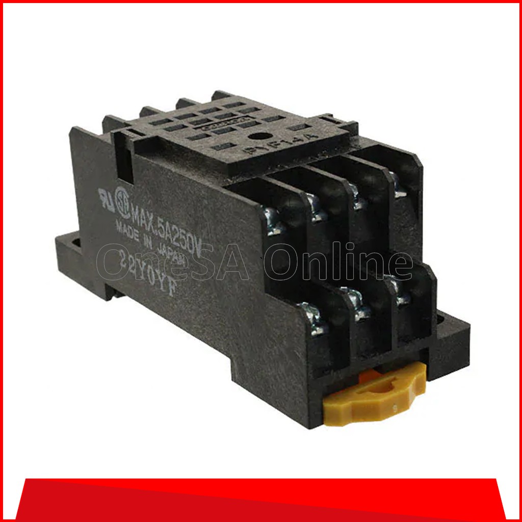 OMRON RELAY BASE, 14 PIN FLAT, (PYF14AO) Shopee Malaysia