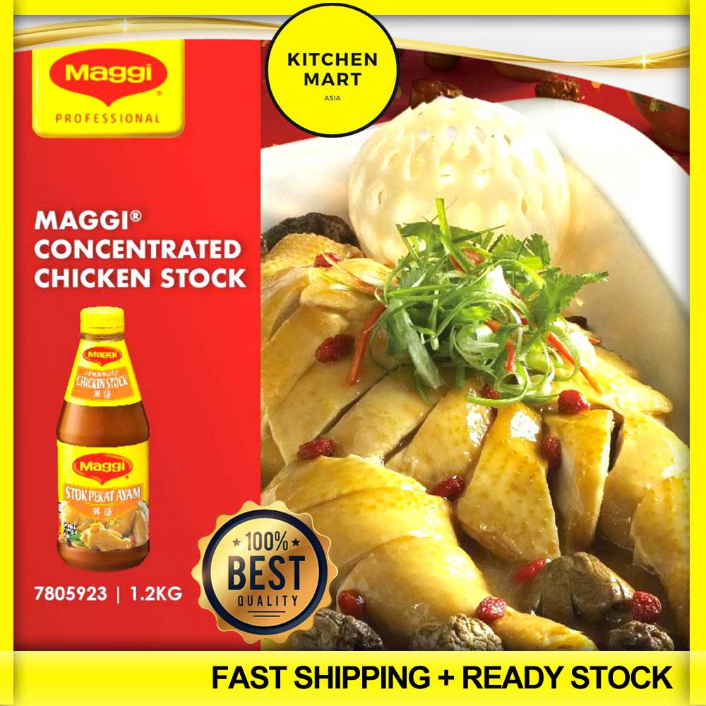MAGGI CONCENTRATED CHICKEN STOCK 1.2kg STOCK PEKAT STOCK GRED RESTORAN