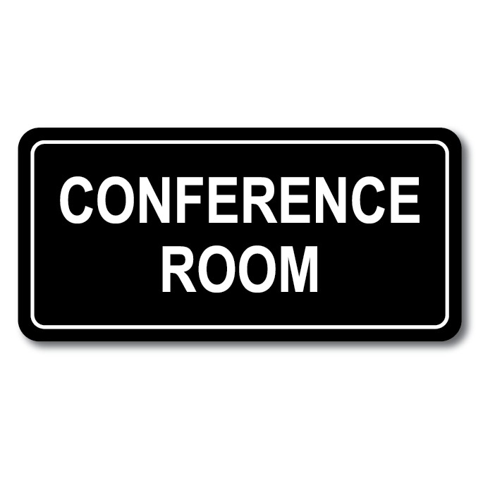 CONFERENCE ROOM / BILIK PERSIDANGAN ACRYLIC SIGN BOARD, 105X220MM (WE ...