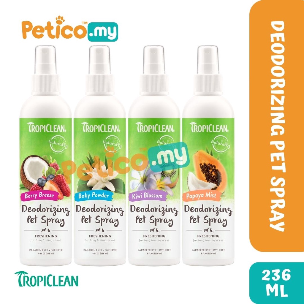Baby Powder Deodorizing Pet Spray - Tropiclean