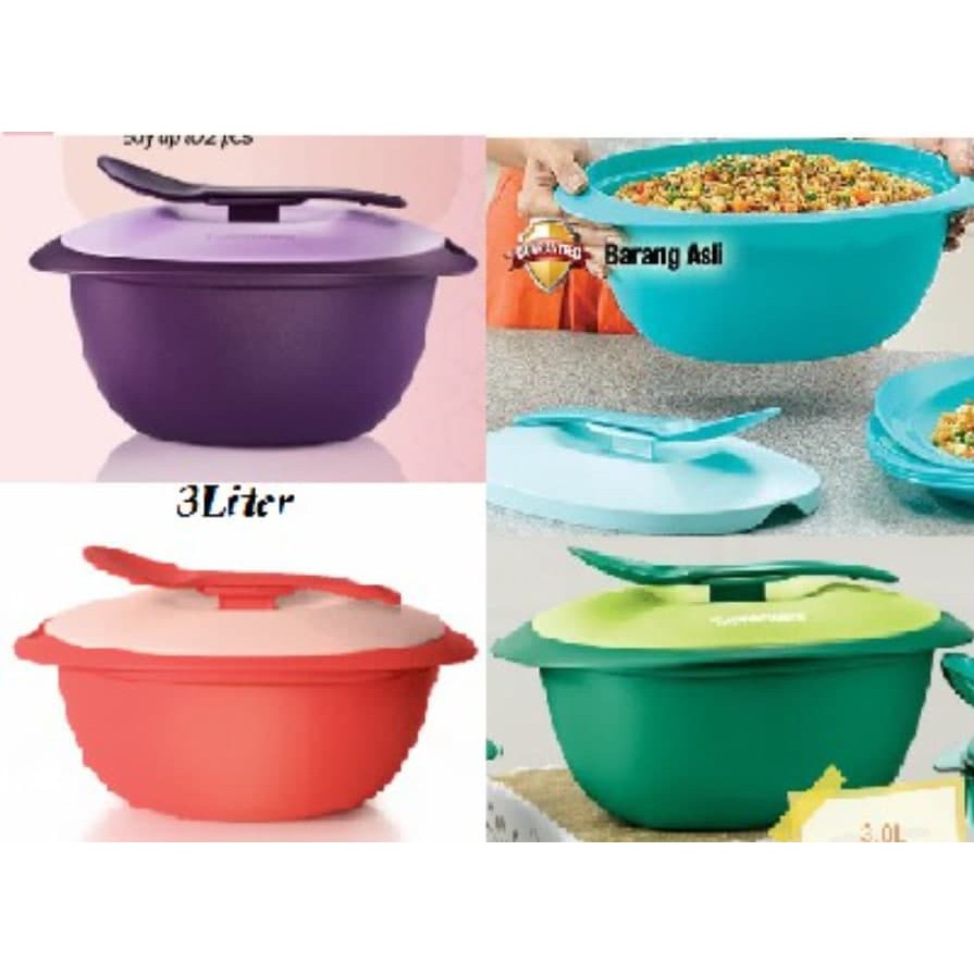 (READY STOK) Rice server Tupperware/Bekas Nasi Tupperware/ bekas hidang
