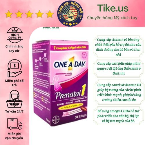 Multivitamins For Pregnant And Lactating Women 30 Capsules - One a day ...