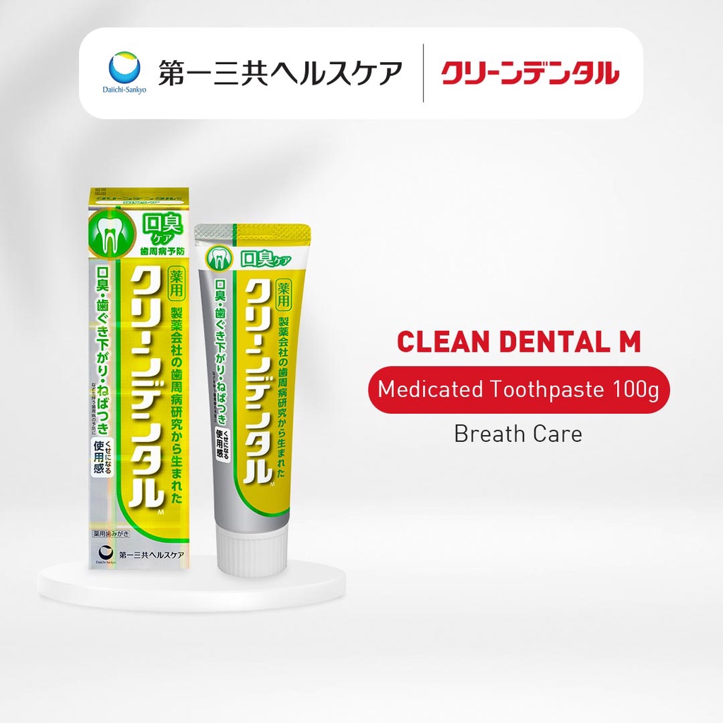 Clean Dental M Breath Care Toothpaste For Bad Breath & Prevent ...