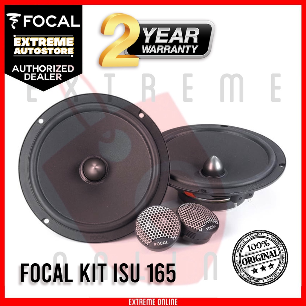Focal ISU 165 Universal Integration Series 6-1/2" Component Speaker ...
