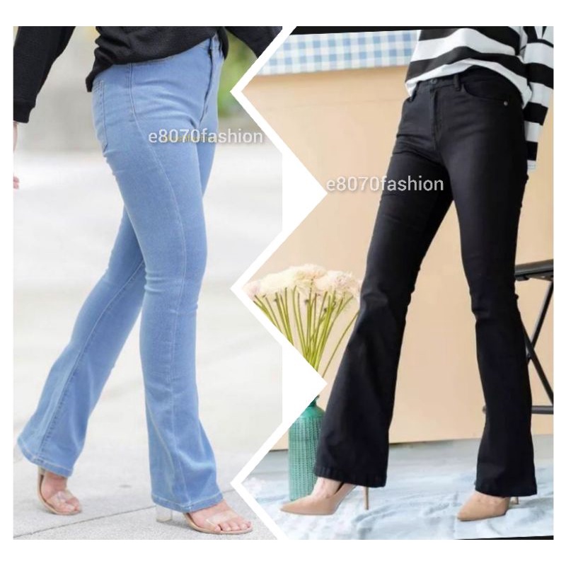 🇲🇾seluar Jeans Perempuan Bootcut Jeans Woman 💥denim Jeans💥new Arrival