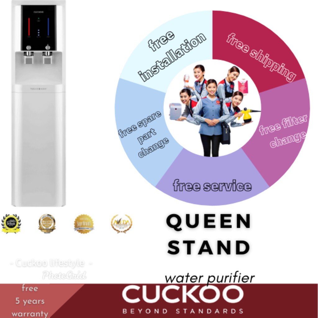 Water purifier cuckoo queen stand free warranty 5 years penapis air ...