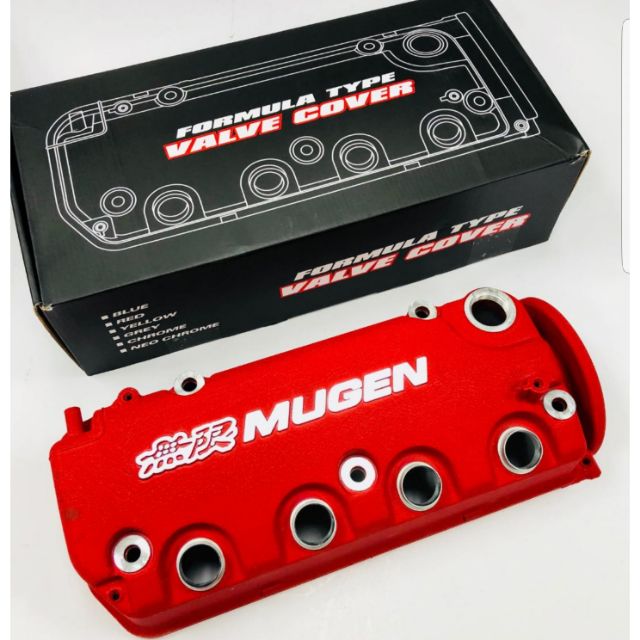 42166 MUGEN HONDA Civic D15 D16 Rocker Valve Cover RED GREY