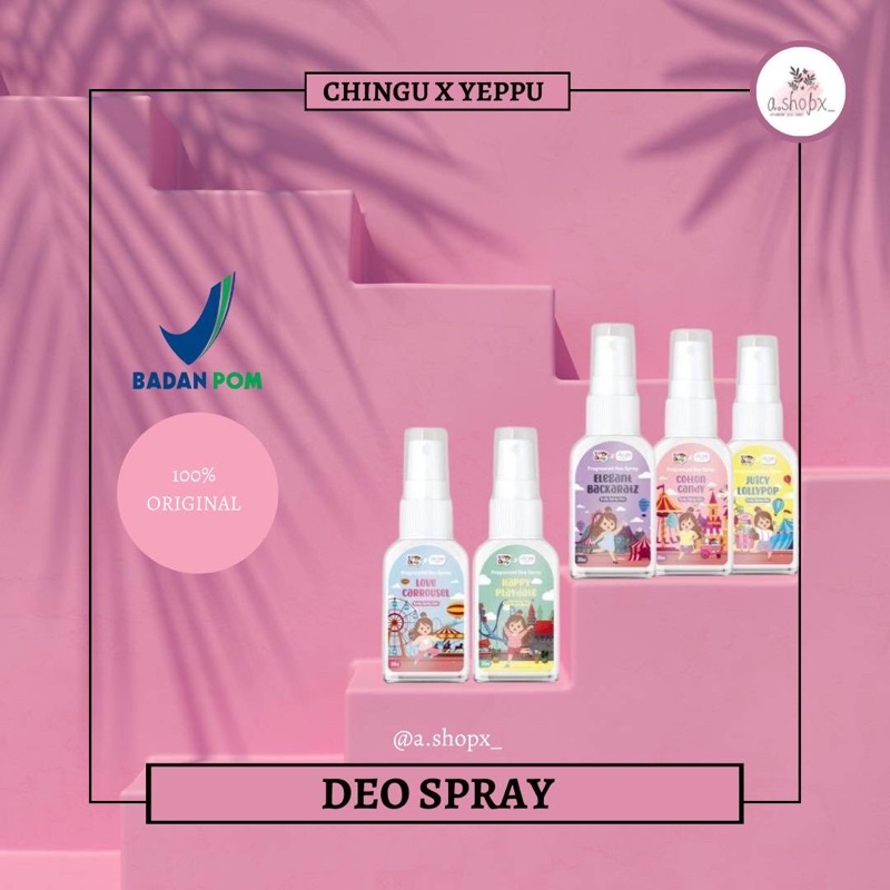 !!️Free GIFT!! ️ Chingu x Antem by Buttonscarves DEO SPRAY Shopee Malaysia