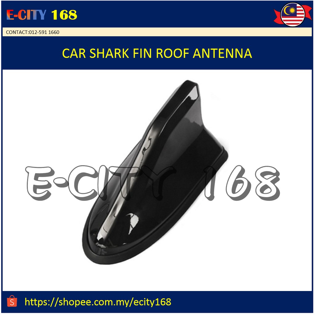 For 2015-2019 18 Hyundai Sonata-Elantra Ebony Black Shark Fin Roof