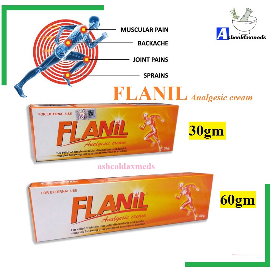 Flanil Analgesic Cream 30G/60G | Shopee Malaysia