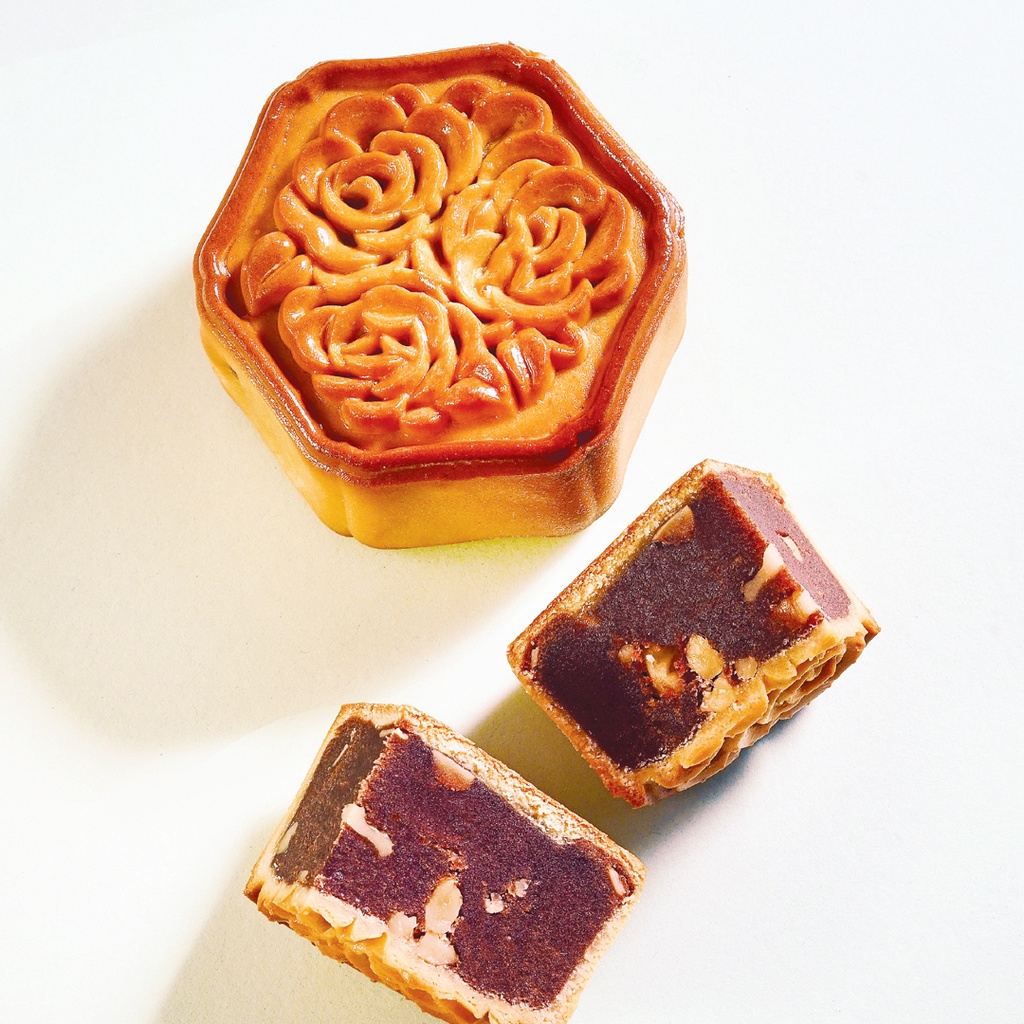 Yong Sheng Mid Autumn Mooncake【HALAL】READY STOCK Rose Red Bean