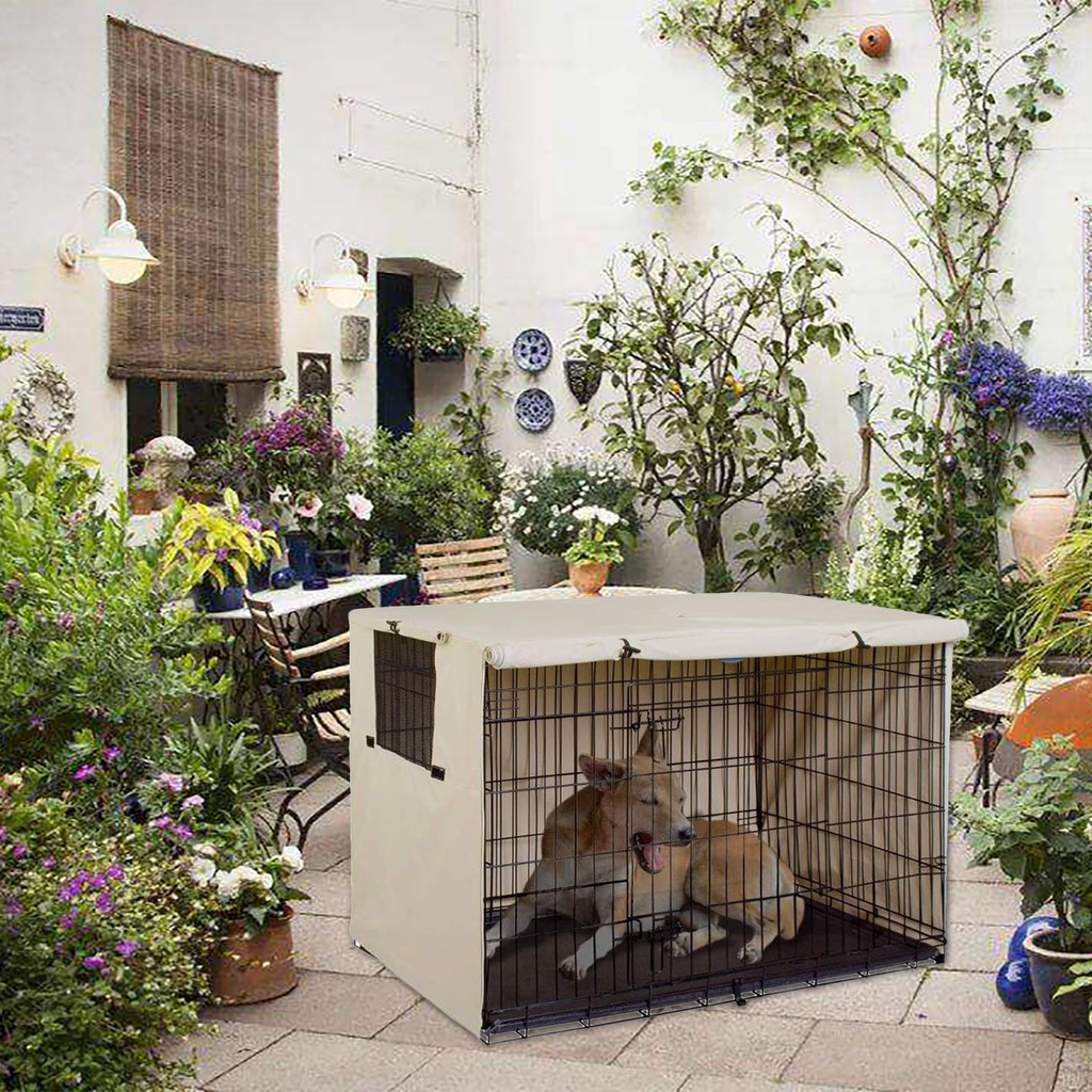 Curated visual reference: Gallery Detail: Crate Pet Kennel Cover Waterproof Outside Dustproof Protective