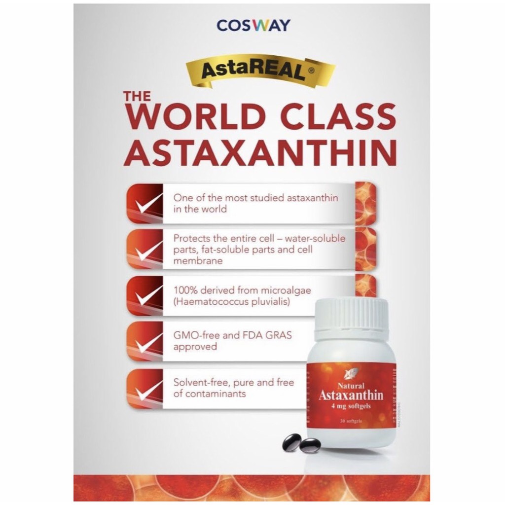 Cosway Nn Natural Astaxanthin 30 softgels(EXP11/2024) Shopee Malaysia