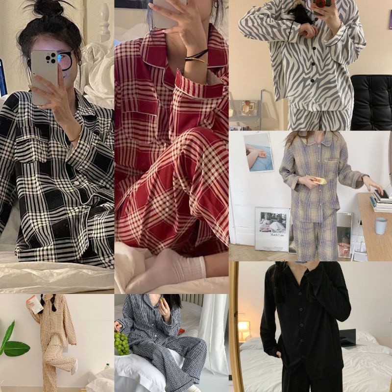 Korean cotton pajamas sales