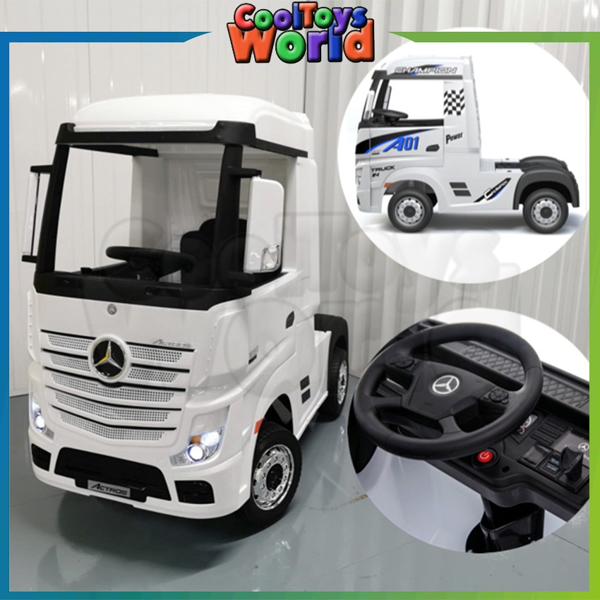 Kids best sale mercedes truck