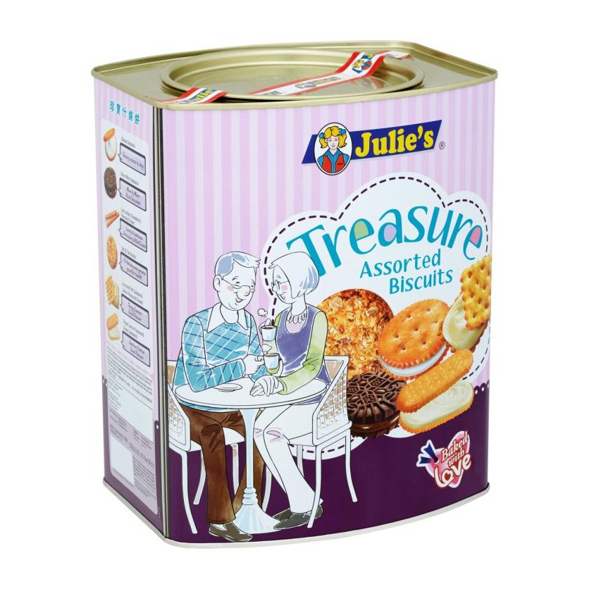 Julie's Treasure Assorted Biscuits 530g | Shopee Malaysia