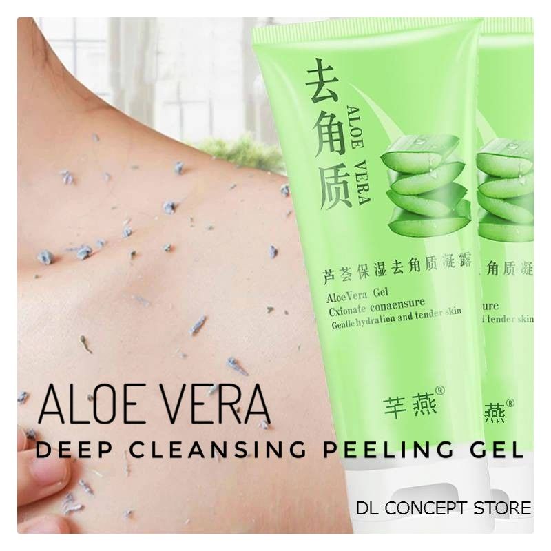 Aloe Vera Deep Cleansing Exfoliating Peeling Gel Temperature Moisturizes Face Exfoliating Gel 3859