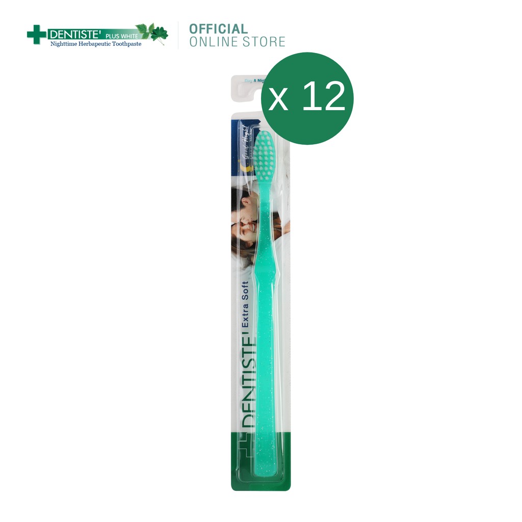 Dentiste'good Night Pastel Toothbrush For Bedtime Eliminate Plaque ...
