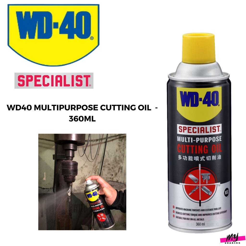 WD40 MultiPurpose Cutting Oil 360ml Shopee Malaysia