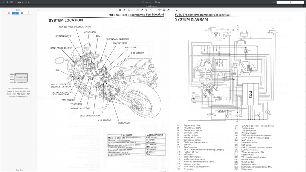 HONDA CBR1000RR (20042007) SERVICE MANUAL + PARTS CATALOGUE