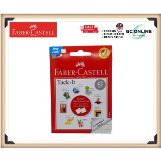 Faber castell Tack It Reusable & Revovable Adhesive Glue 50g/90Pcs  75g/120Pcs Blue/White For Home Office School