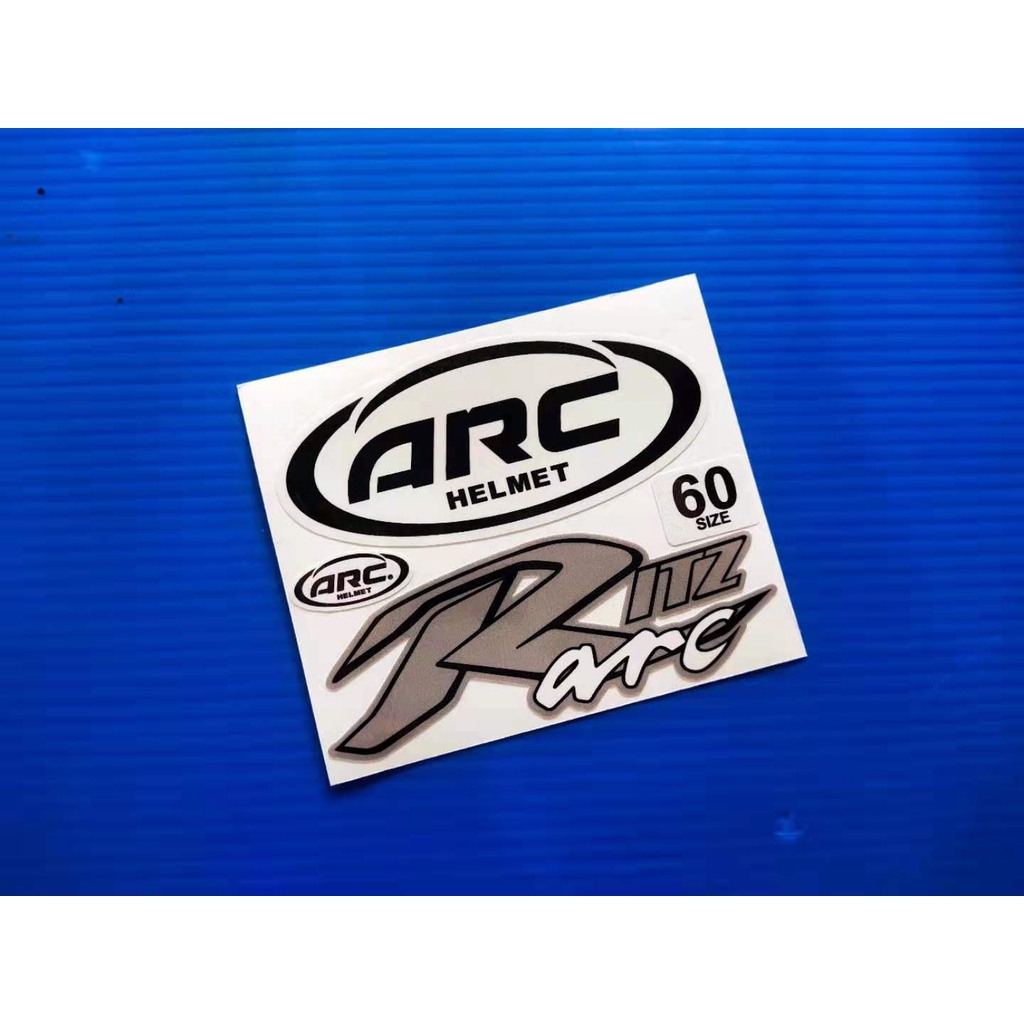 Sticker Decal Helmet ARC Ritz Sticker Arc | Shopee Malaysia