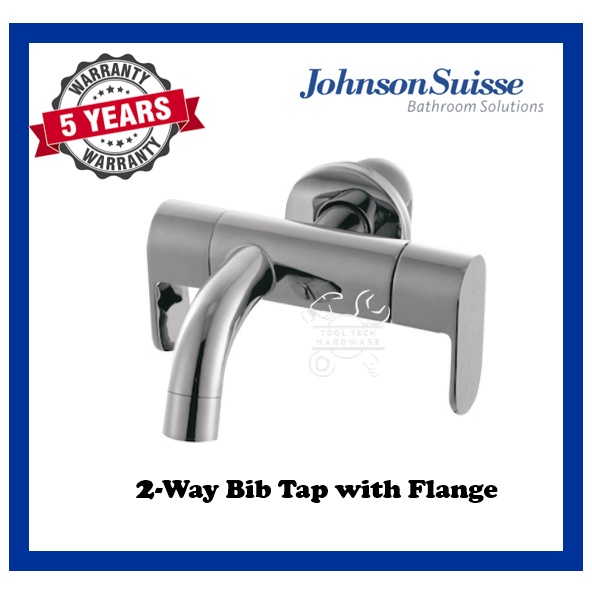 Johnson Suisse Ferla Single Lever 2 Way Bib Tap Wall Tap Bathroom Tap